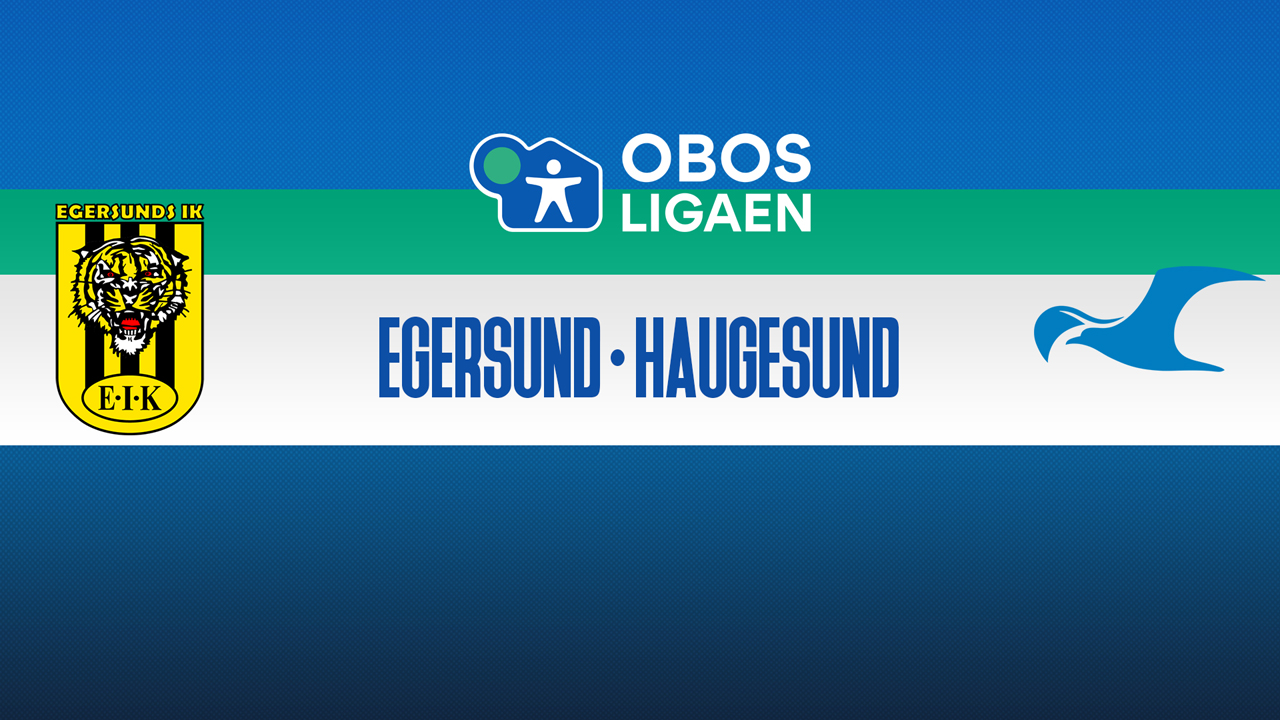 Egersund vs Haugesund poster