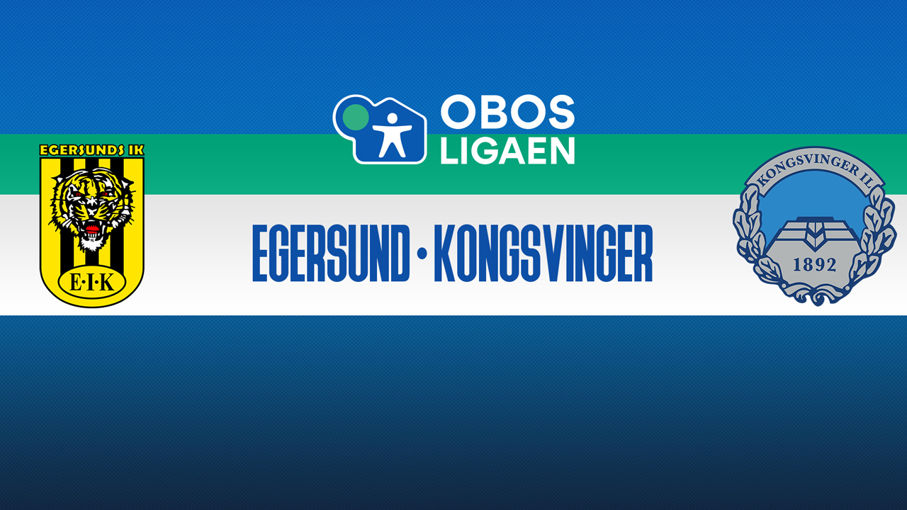 Egersund vs Kongsvinger poster