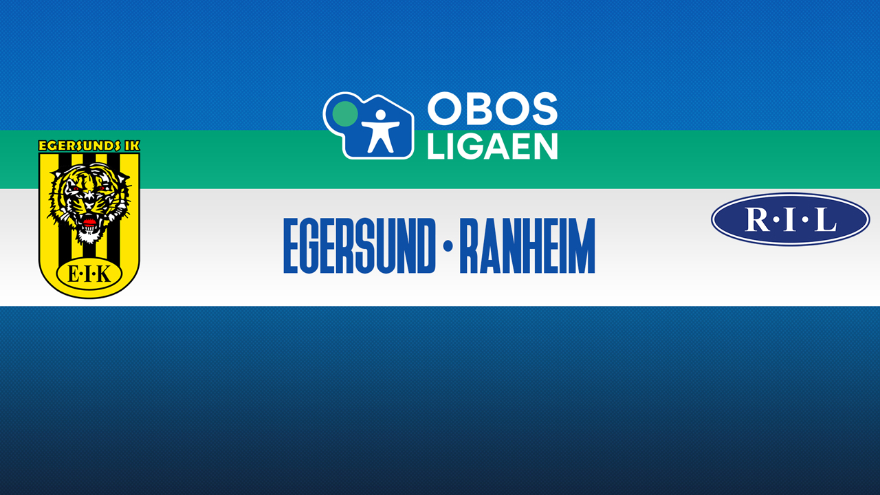 Egersund vs Ranheim poster