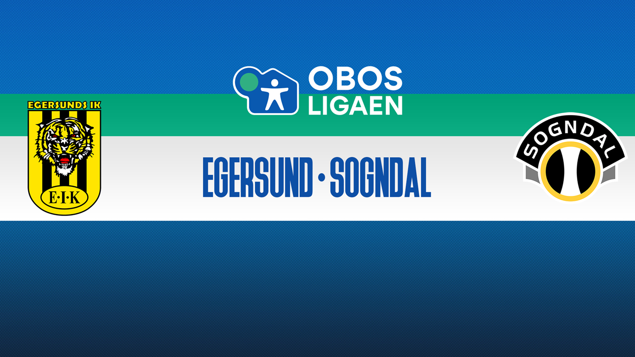 Egersund vs Sogndal poster