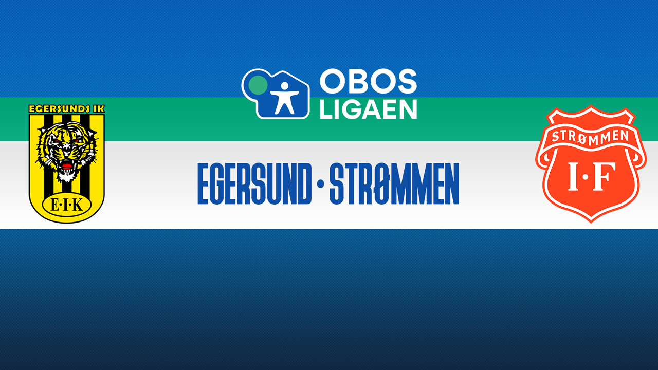 Egersund vs Strømmen poster