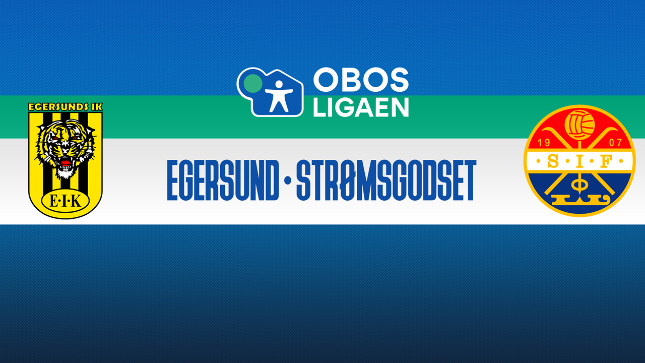 Egersund vs Strømsgodset poster