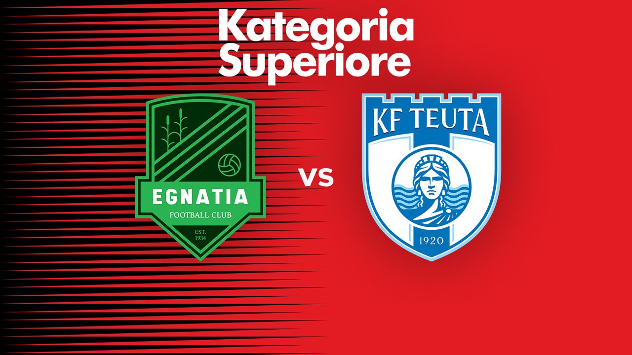 Egnatia vs Teuta Durrës poster