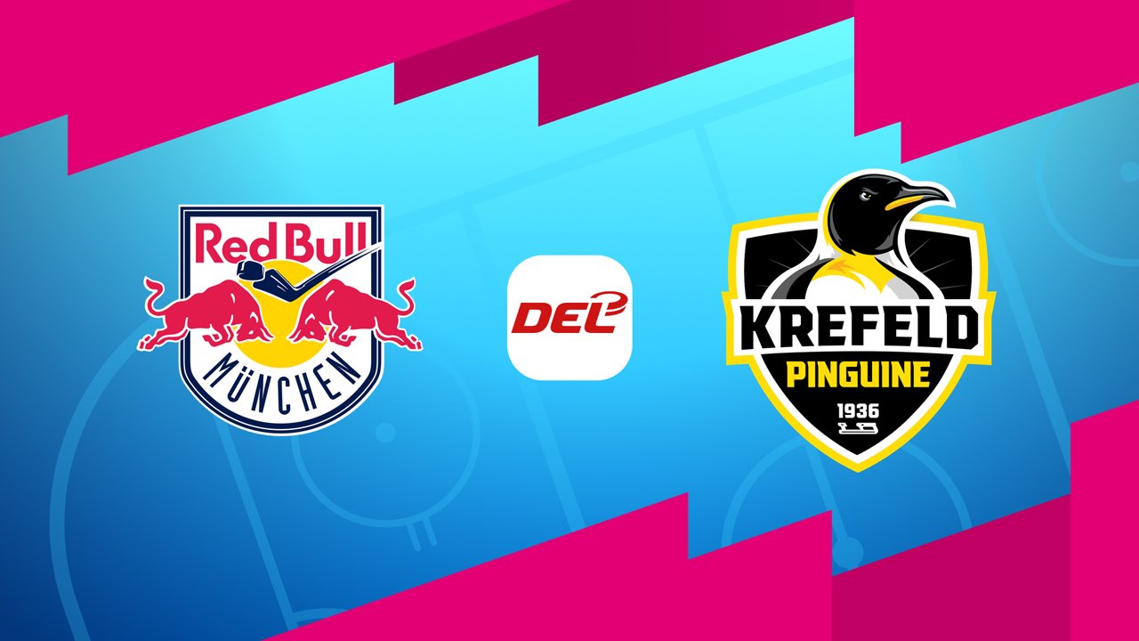 EHC Red Bull München vs Krefeld Pinguine poster