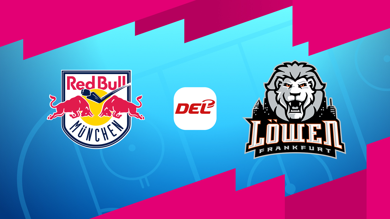 EHC Red Bull München vs Löwen Frankfurt poster