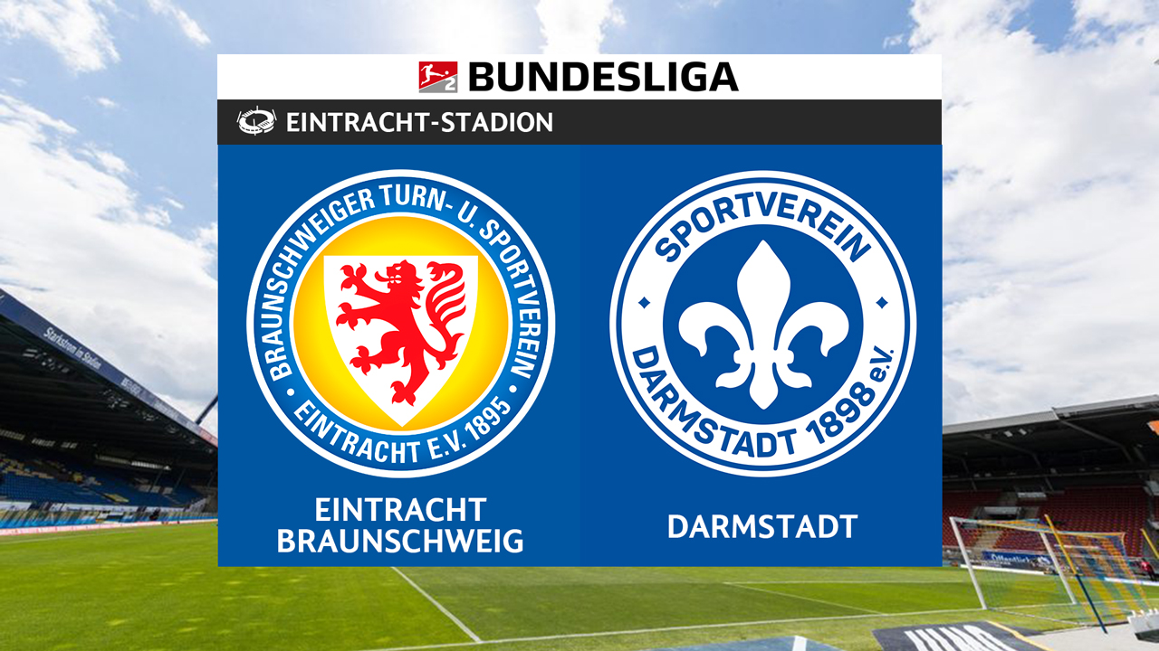 Eintracht Braunschweig vs Darmstadt poster