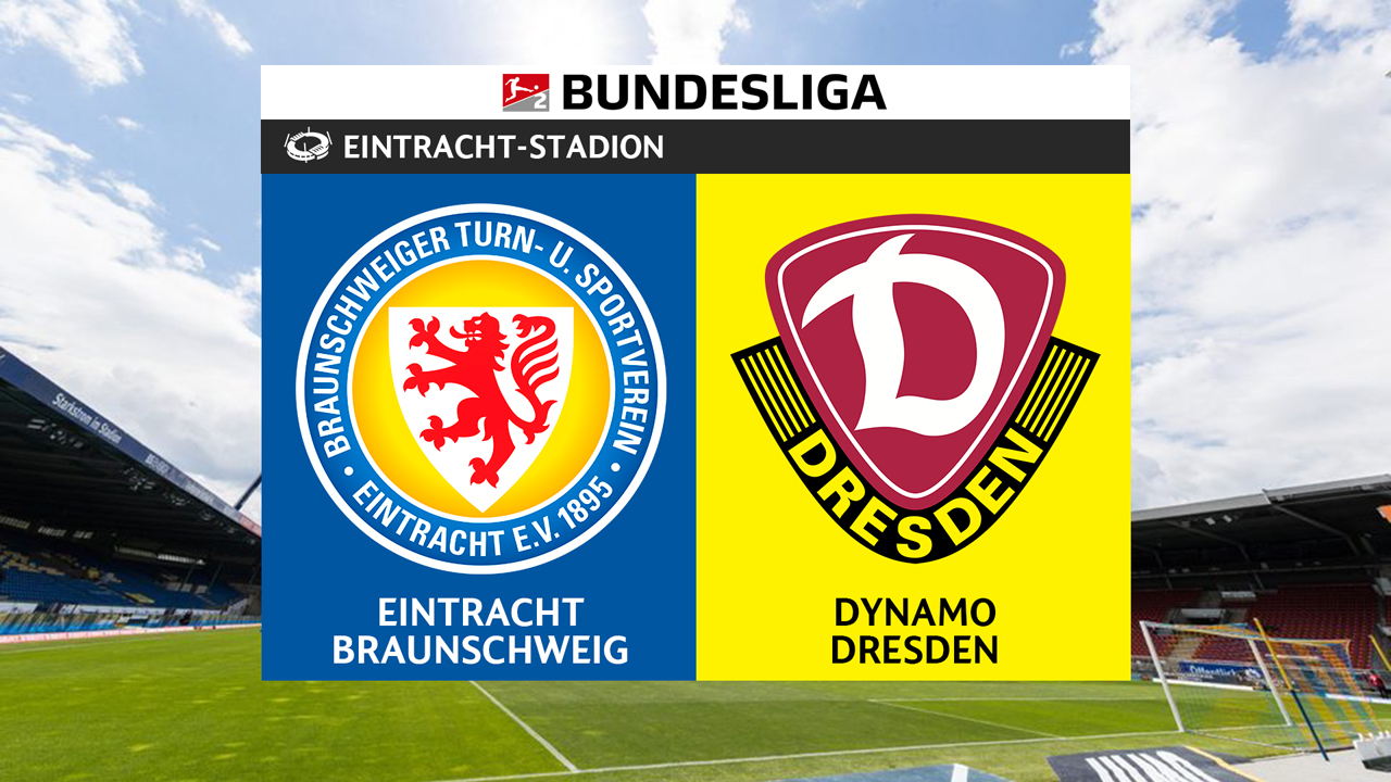 Eintracht Braunschweig vs Dynamo Dresden poster