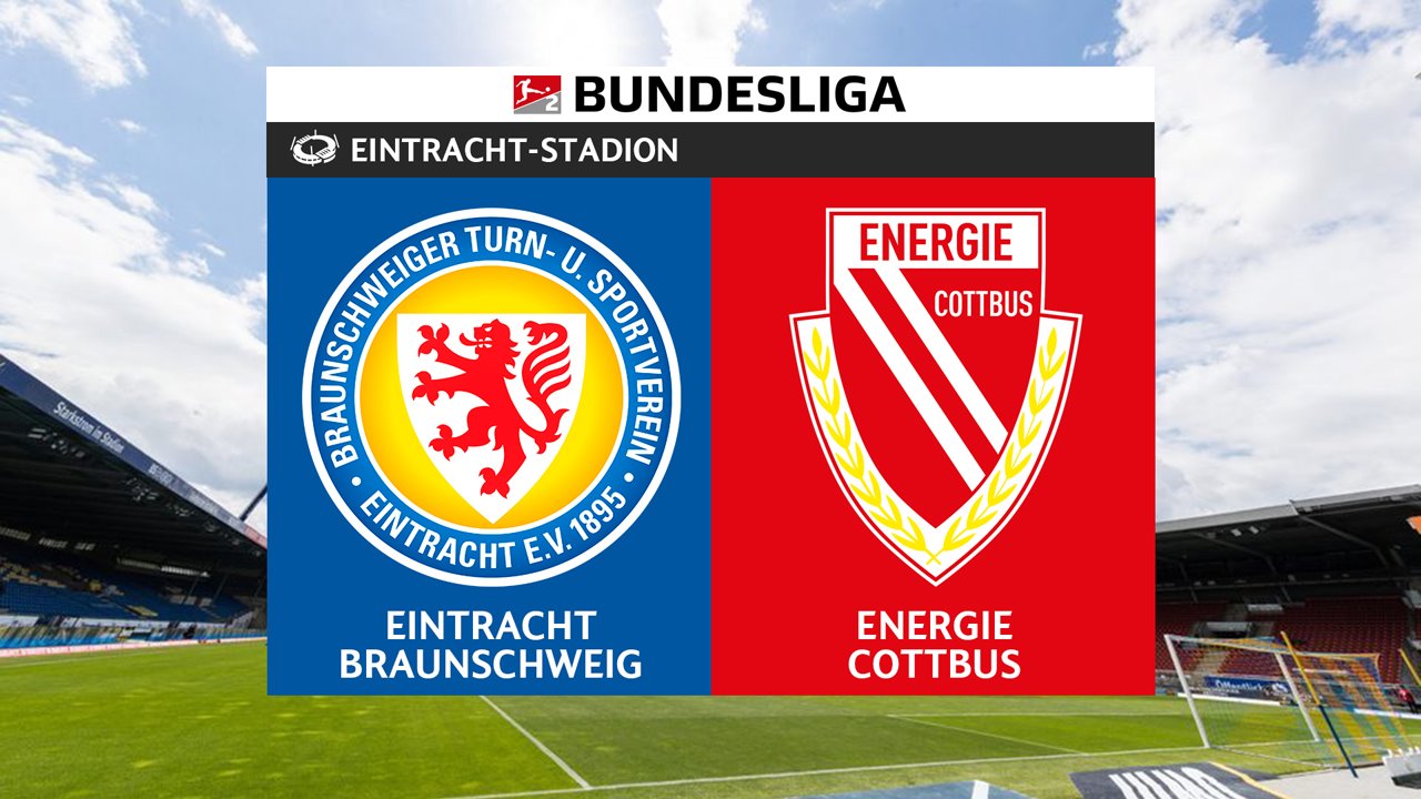 Eintracht Braunschweig vs Energie Cottbus poster