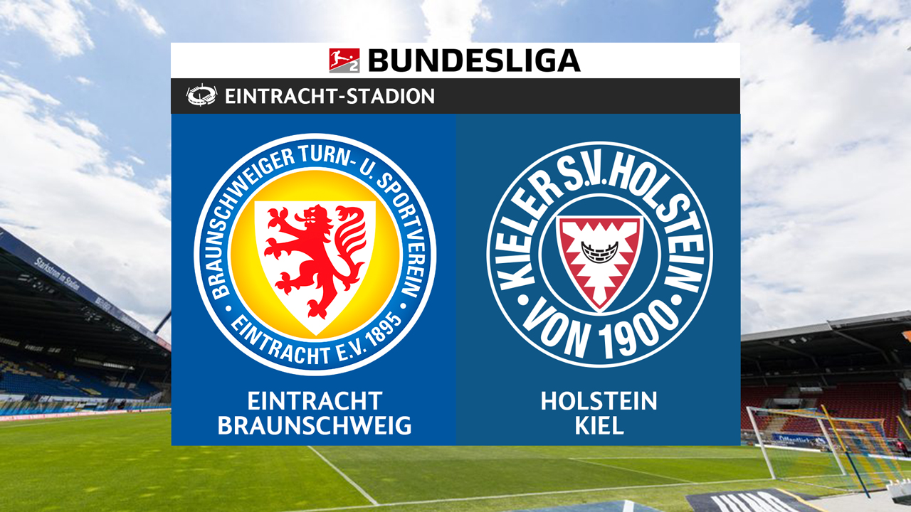 Eintracht Braunschweig vs Holstein Kiel poster