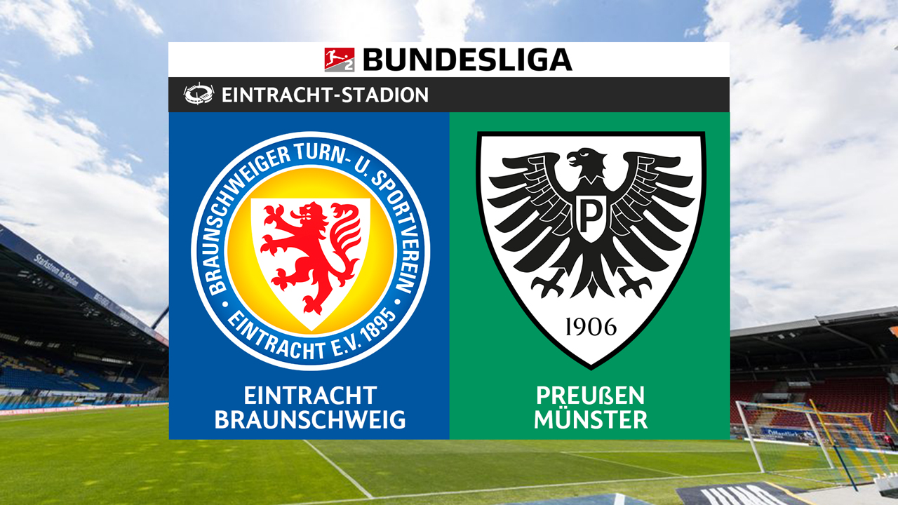 Eintracht Braunschweig vs Preußen Münster poster