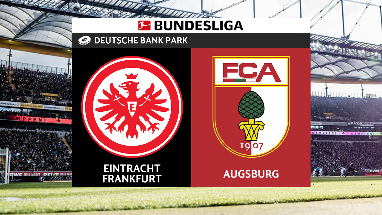 Eintracht Frankfurt vs Augsburg poster