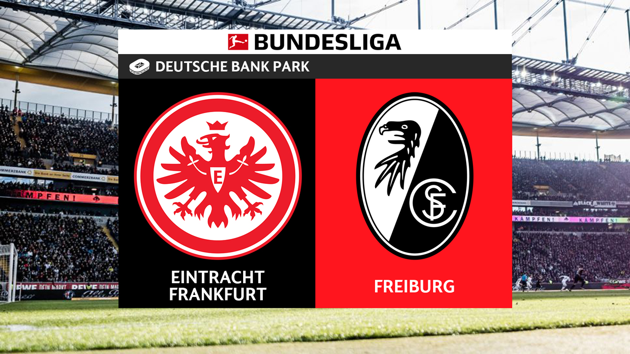 Eintracht Frankfurt vs Freiburg poster
