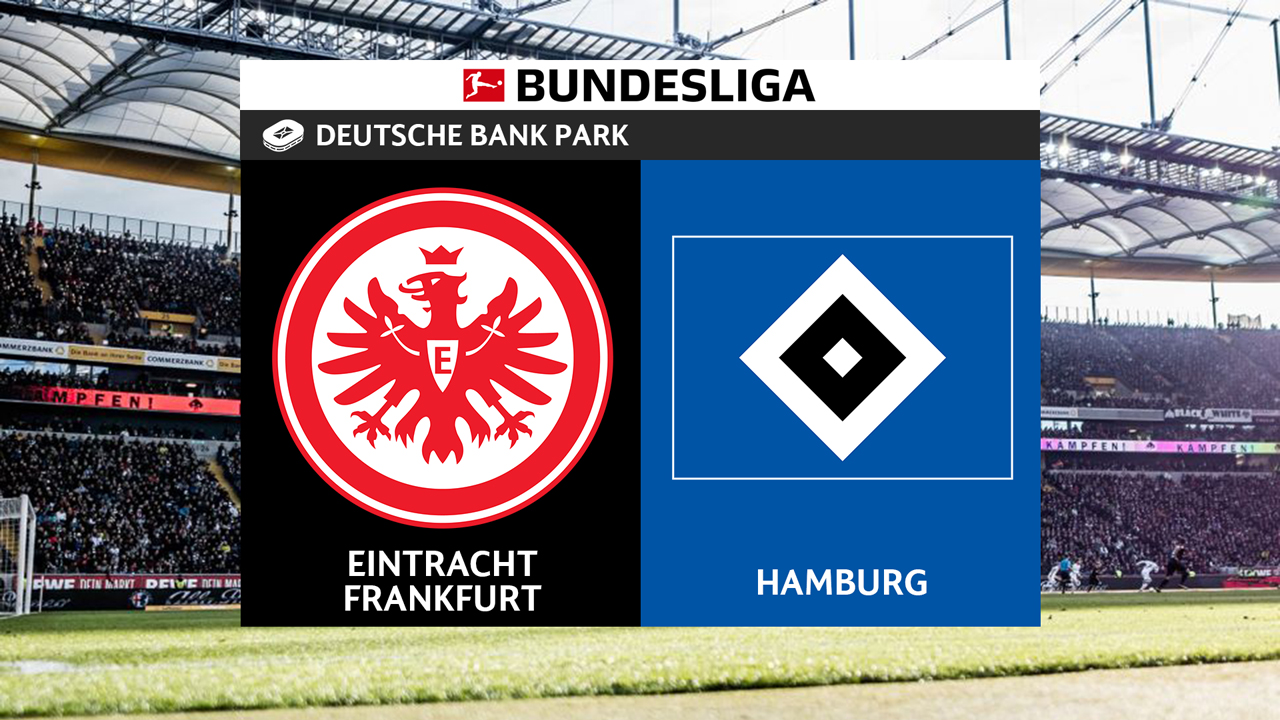 Eintracht Frankfurt vs Hamburg poster