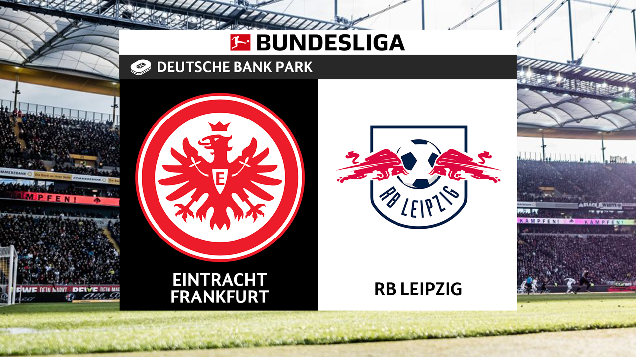 Eintracht Frankfurt vs RB Leipzig poster