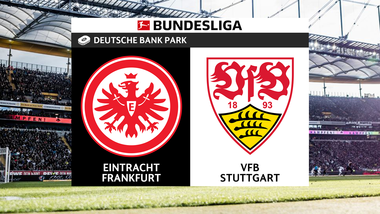 Eintracht Frankfurt vs Stuttgart poster