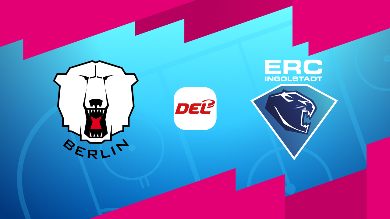Eisbären Berlin vs ERC Ingolstadt poster