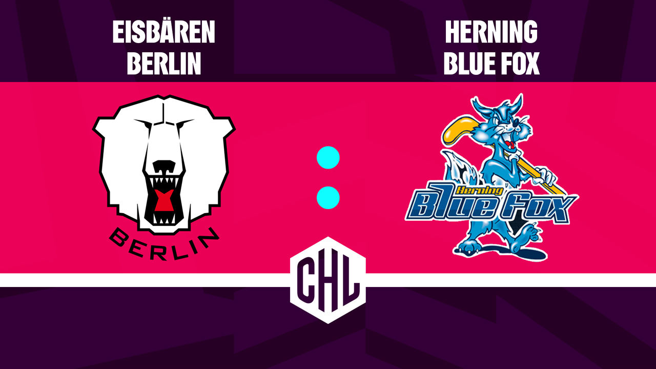 Eisbären Berlin vs Herning Blue Fox poster