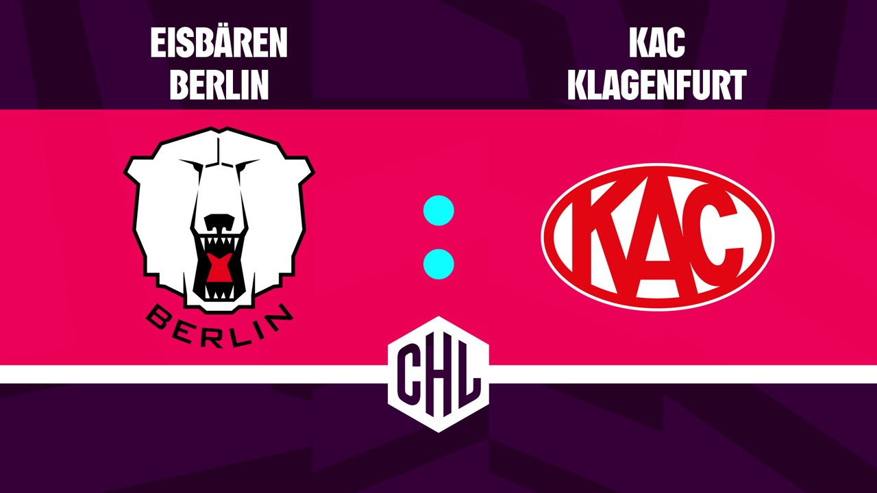Eisbären Berlin vs Klagenfurt poster