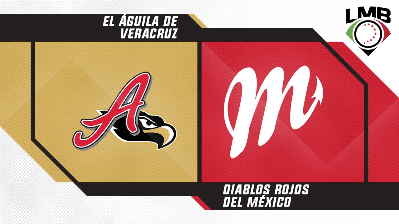 El Águila de Veracruz vs Diablos Rojos del México poster