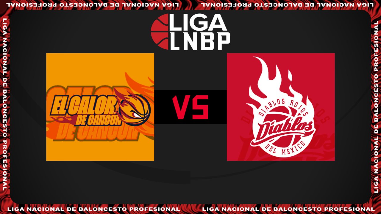 El Calor de Cancún vs Diablos Rojos del México poster