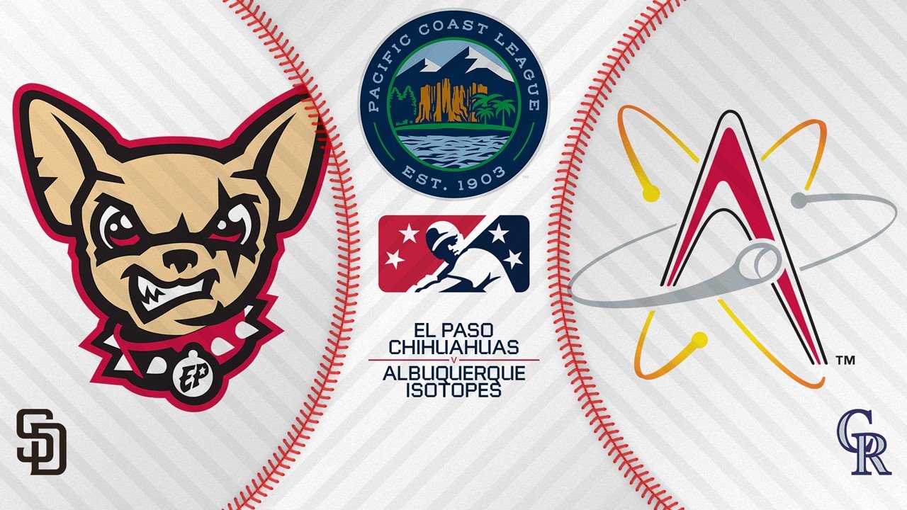 El Paso Chihuahuas vs Albuquerque Isotopes poster