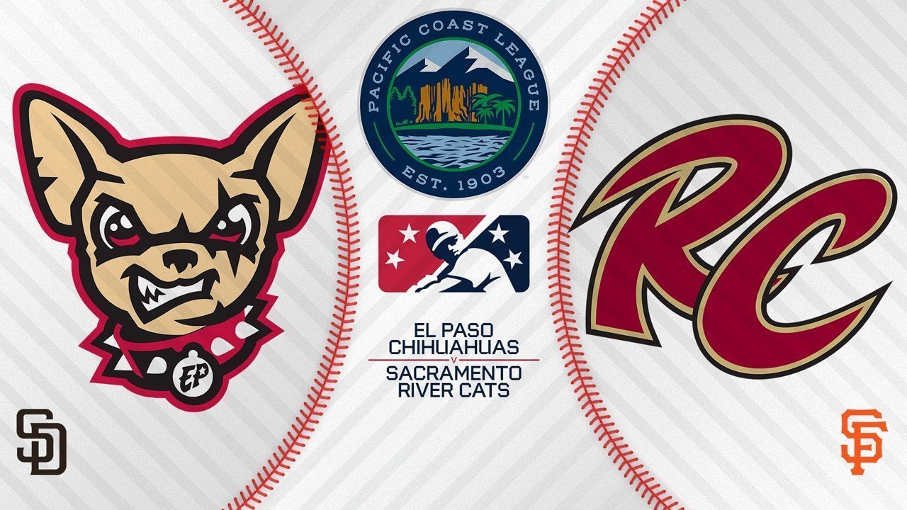 El Paso Chihuahuas vs Sacramento River Cats poster