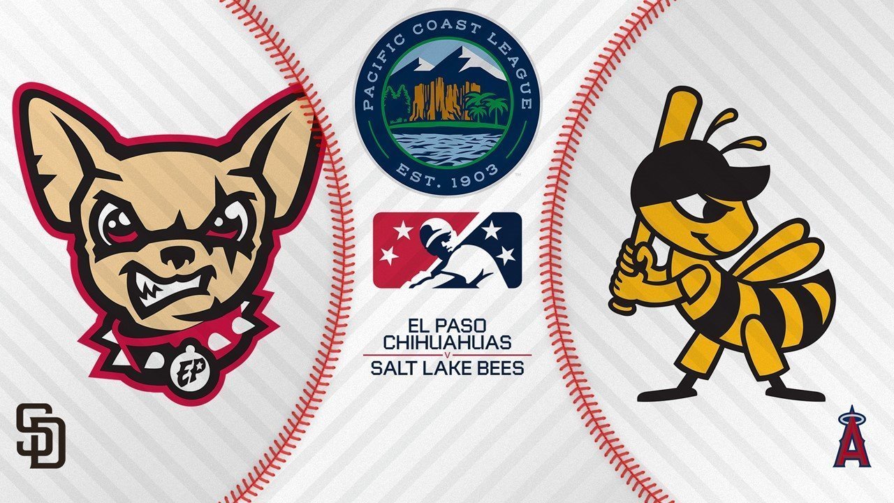 El Paso Chihuahuas vs Salt Lake Bees poster