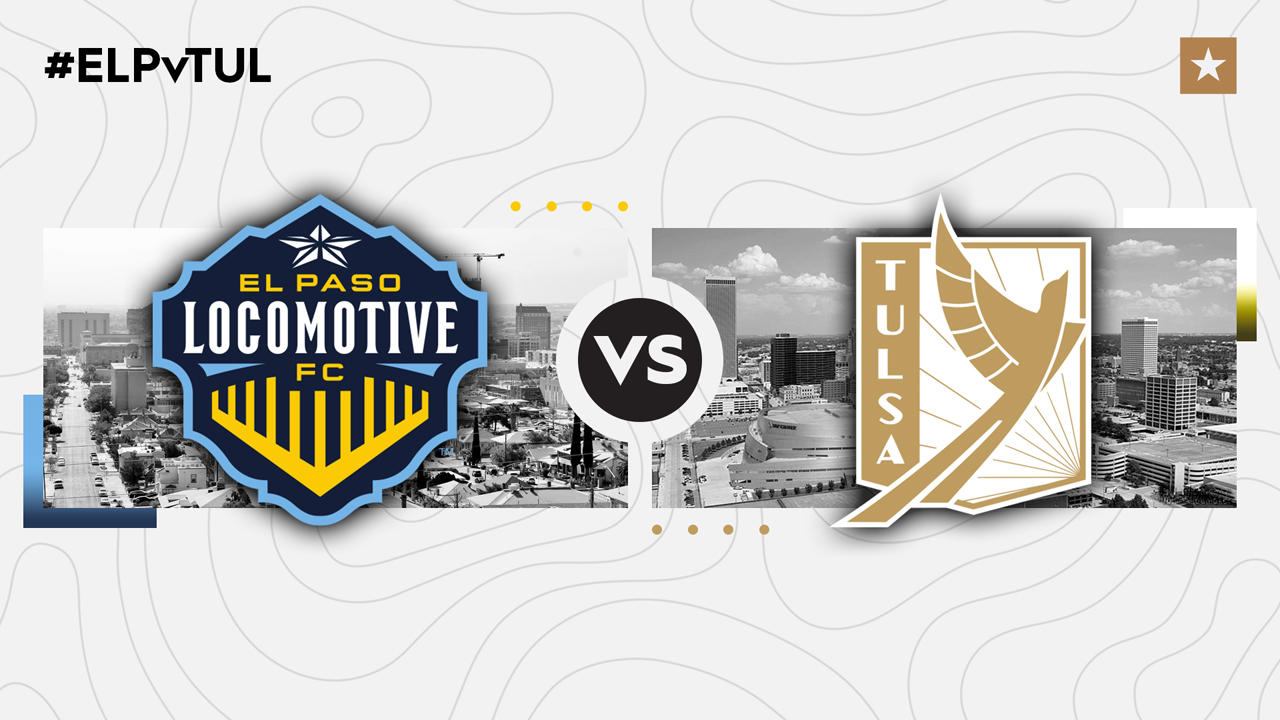 El Paso Locomotive vs FC Tulsa poster