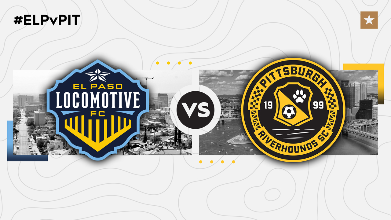 El Paso Locomotive vs Pittsburgh Riverhounds poster