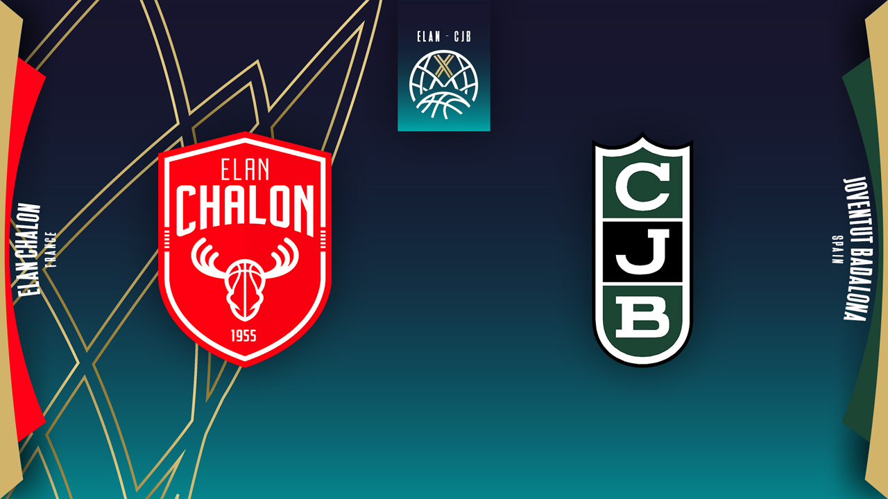 Élan Chalon vs Joventut Badalona poster