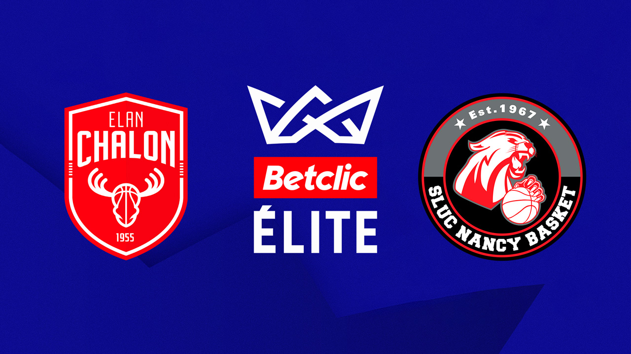 Élan Chalon vs SLUC Nancy Basket poster