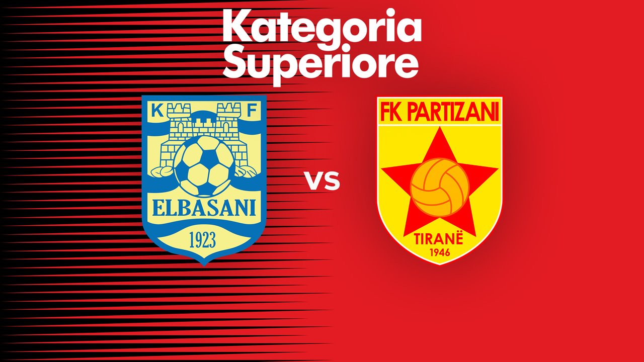 Elbasani vs Partizani Tirana poster
