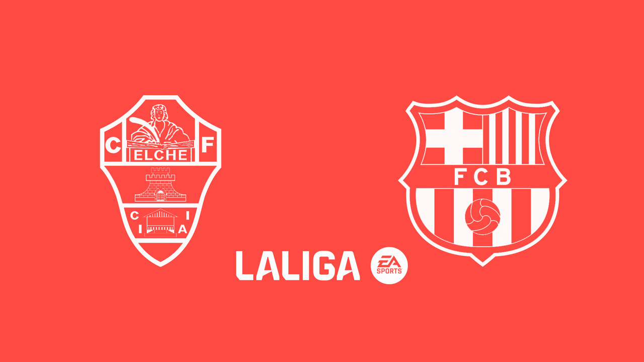 Elche vs Barcelona poster