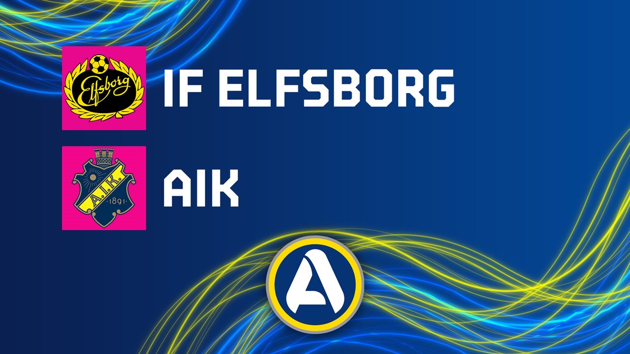 Elfsborg vs AIK poster