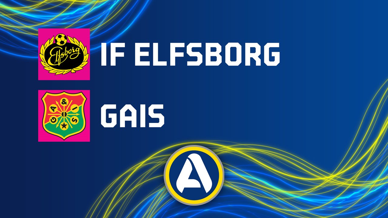 Elfsborg vs GAIS poster