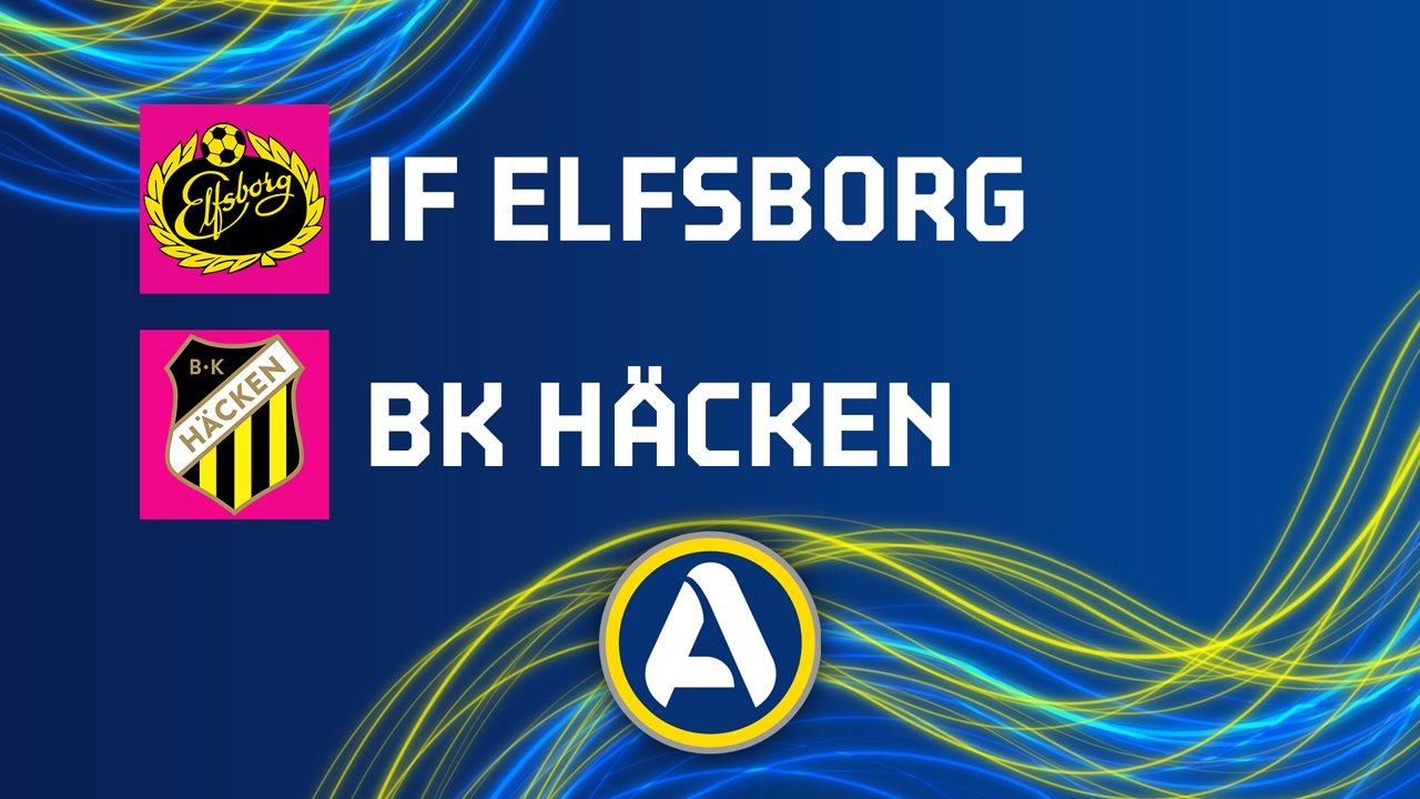 Elfsborg vs Hacken poster