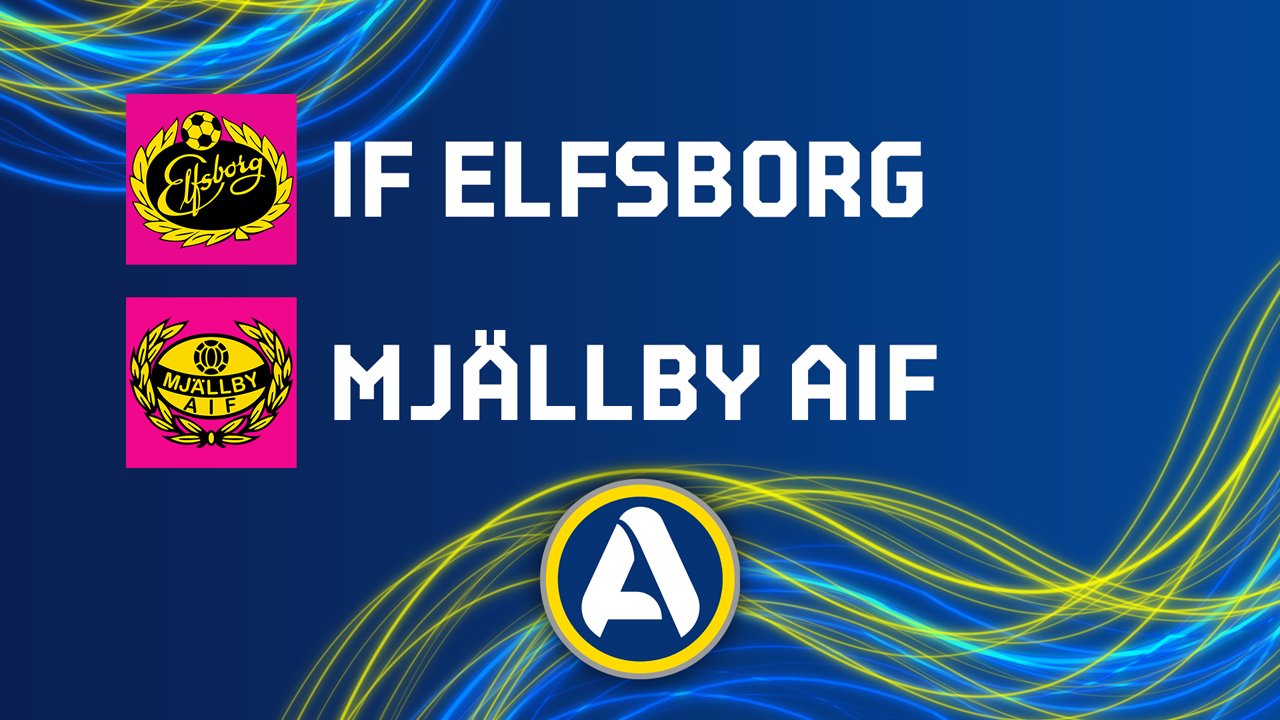 Elfsborg vs Mjällby poster