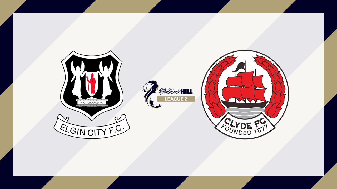 Elgin City vs Clyde poster