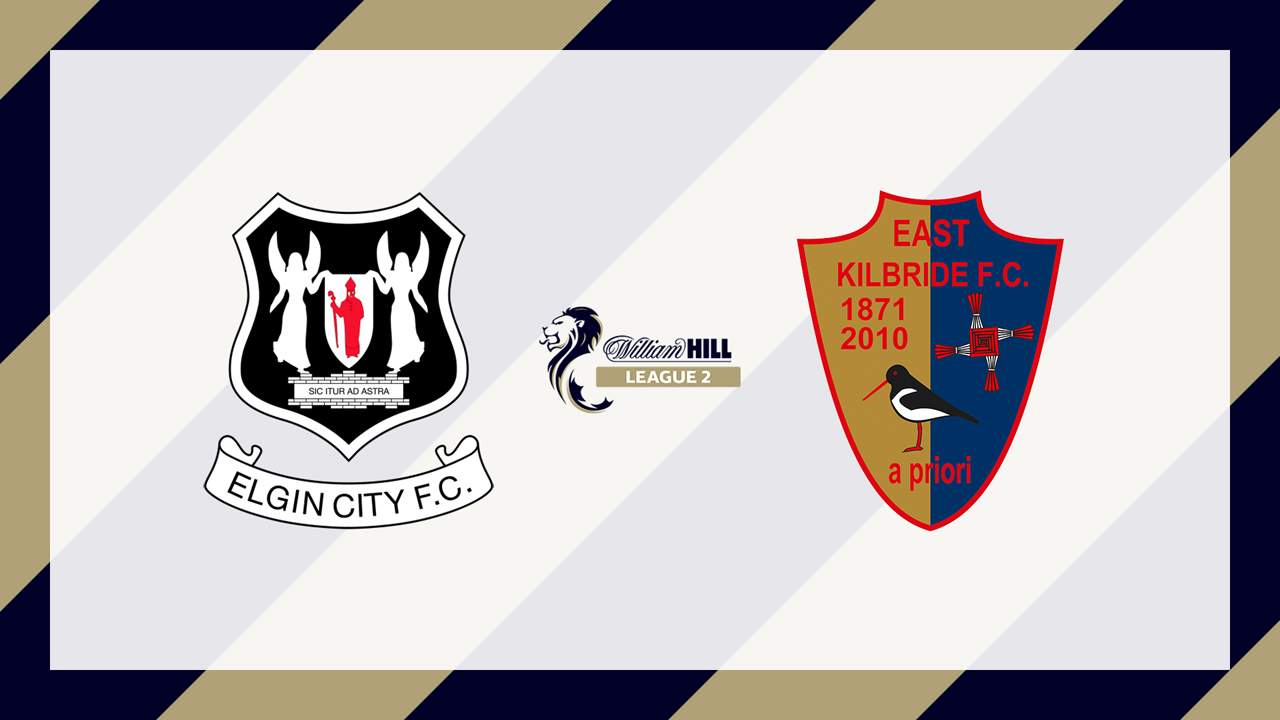 Elgin City vs East Kilbride poster
