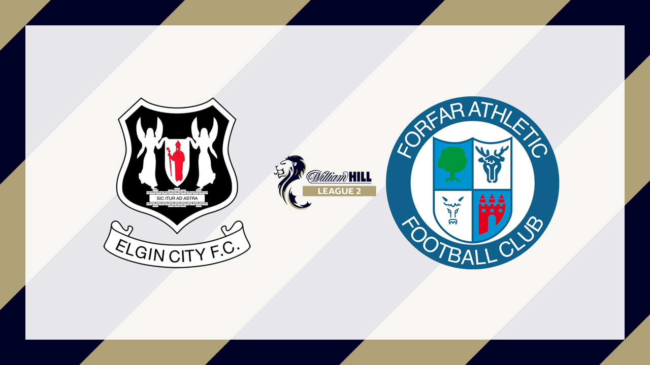 Elgin City vs Forfar Athletic poster