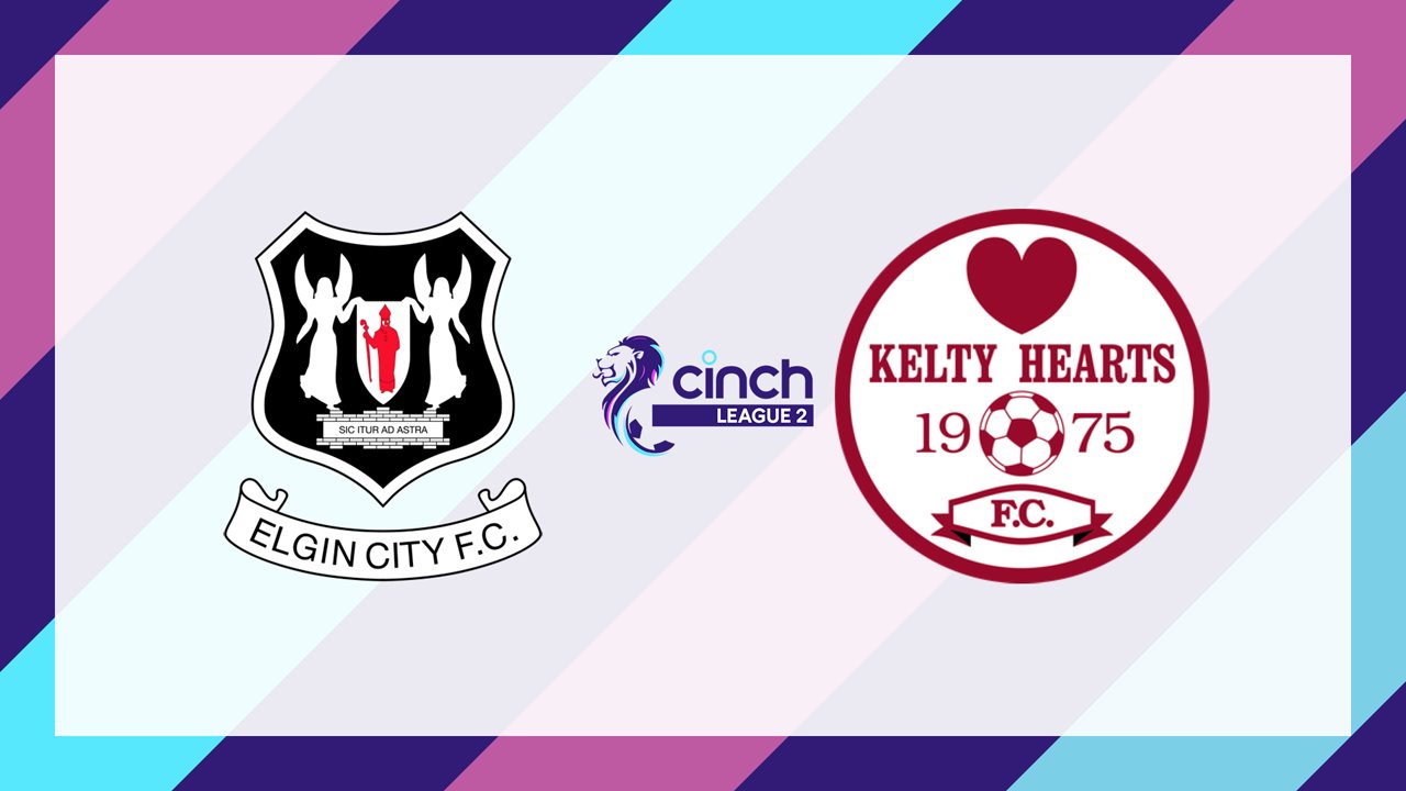 Elgin City vs Kelty Hearts poster