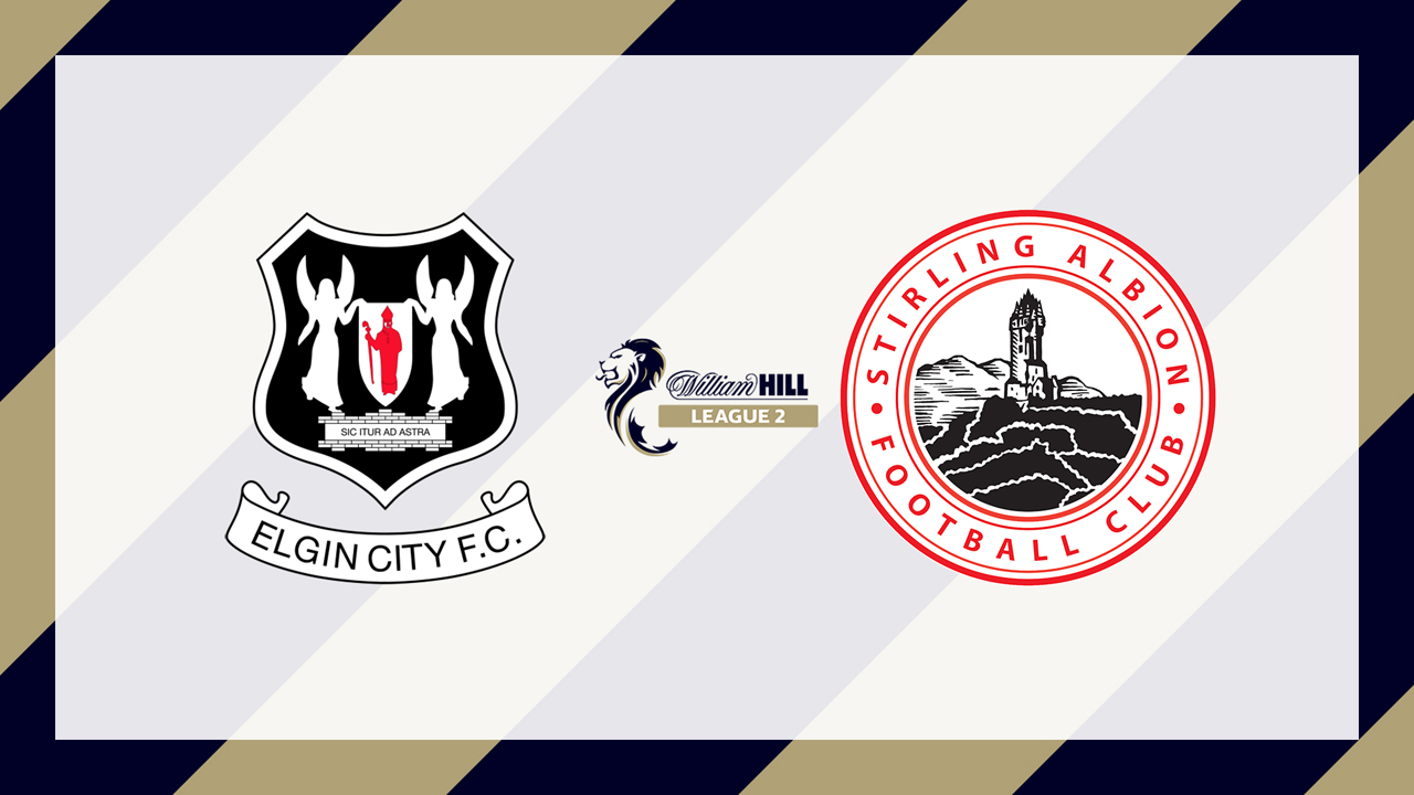 Elgin City vs Stirling Albion poster