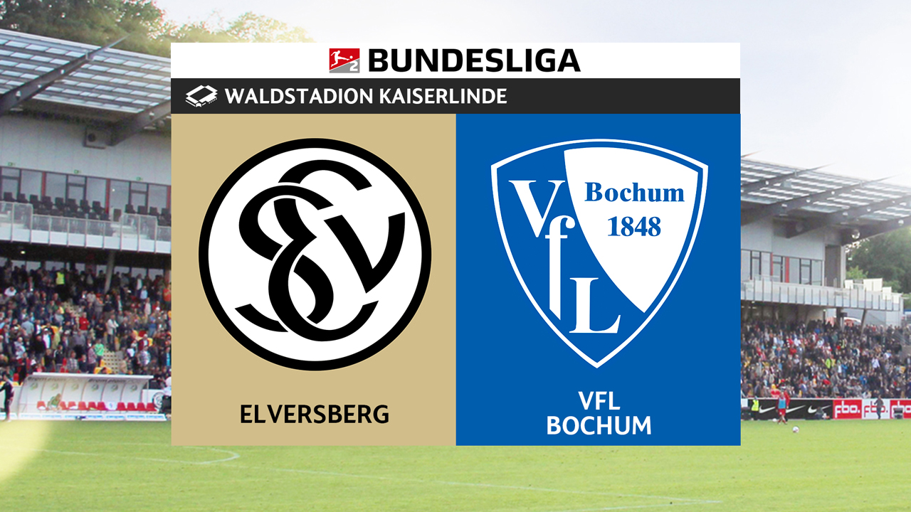 Elversberg vs Bochum poster