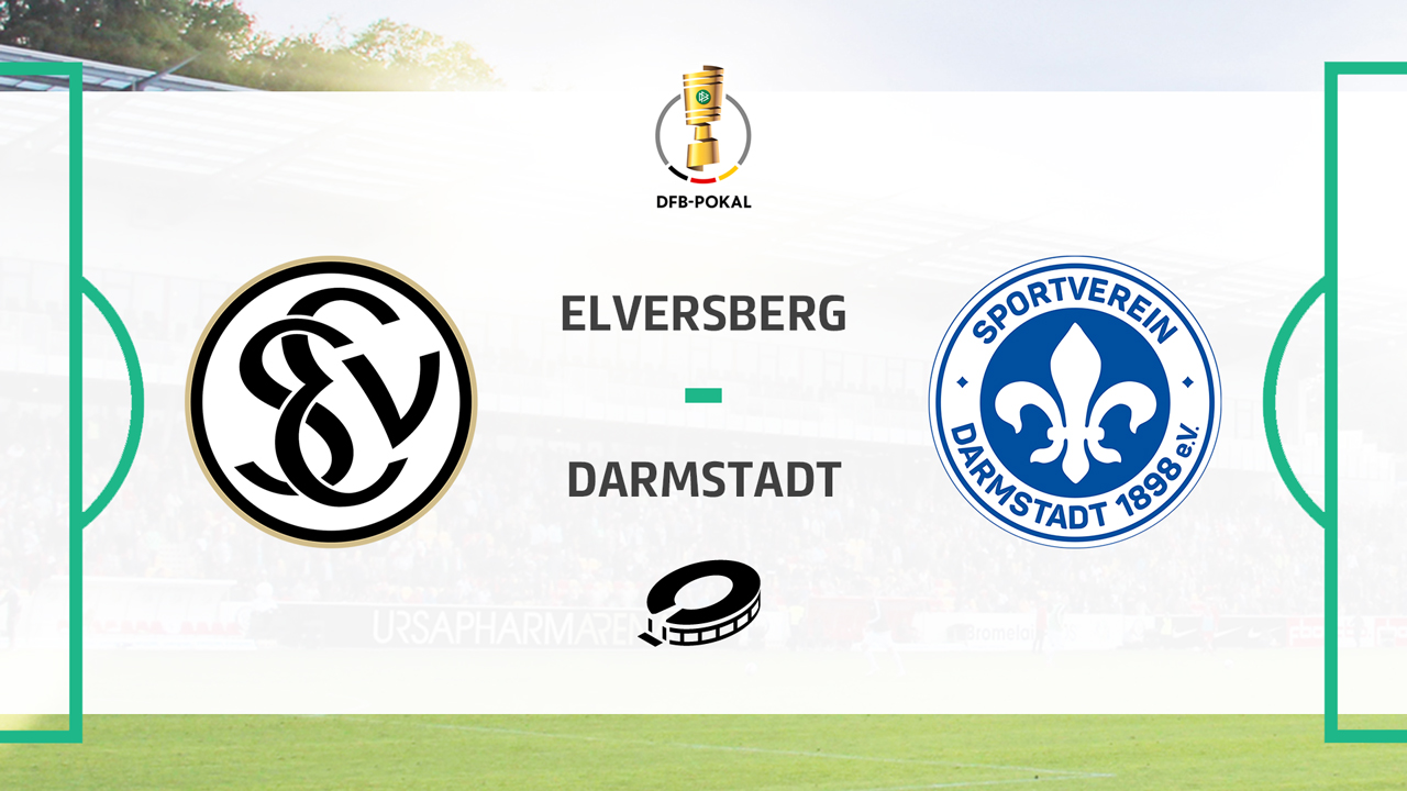 Elversberg vs Darmstadt poster