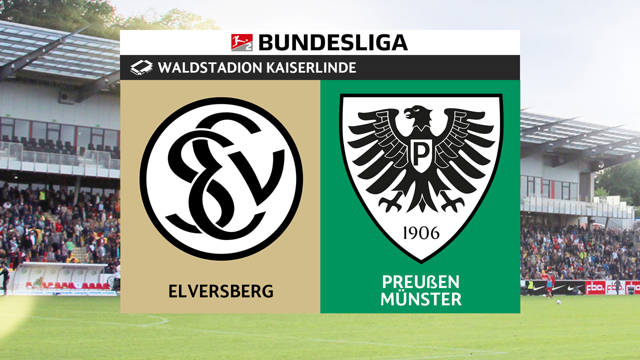 Elversberg vs Preußen Münster poster