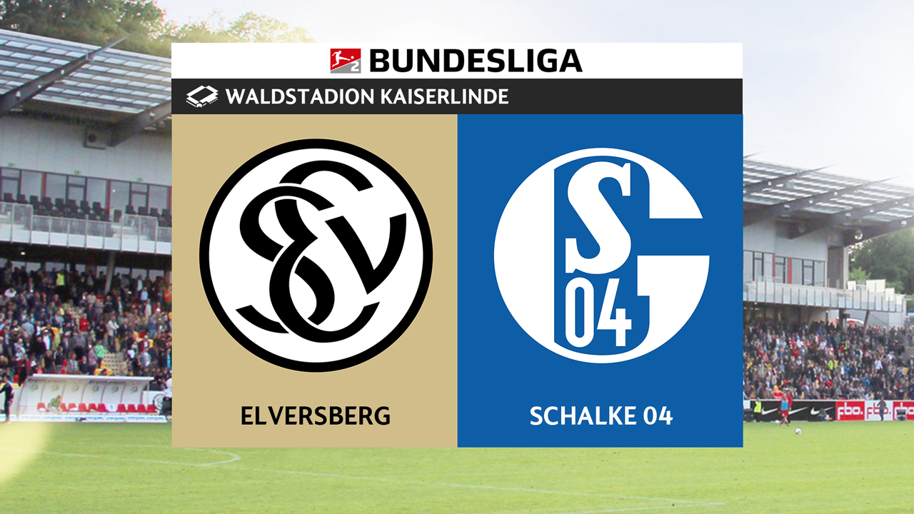 Elversberg vs Schalke 04 poster