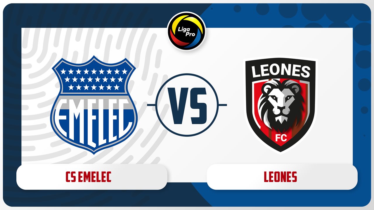 Emelec vs Leones poster