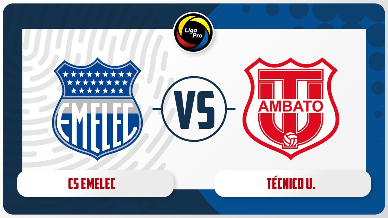 Emelec vs Técnico Universitario poster