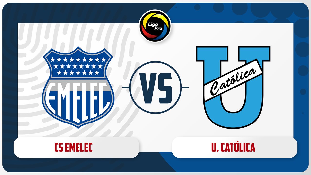 Emelec vs Universidad Católica del Ecuador poster