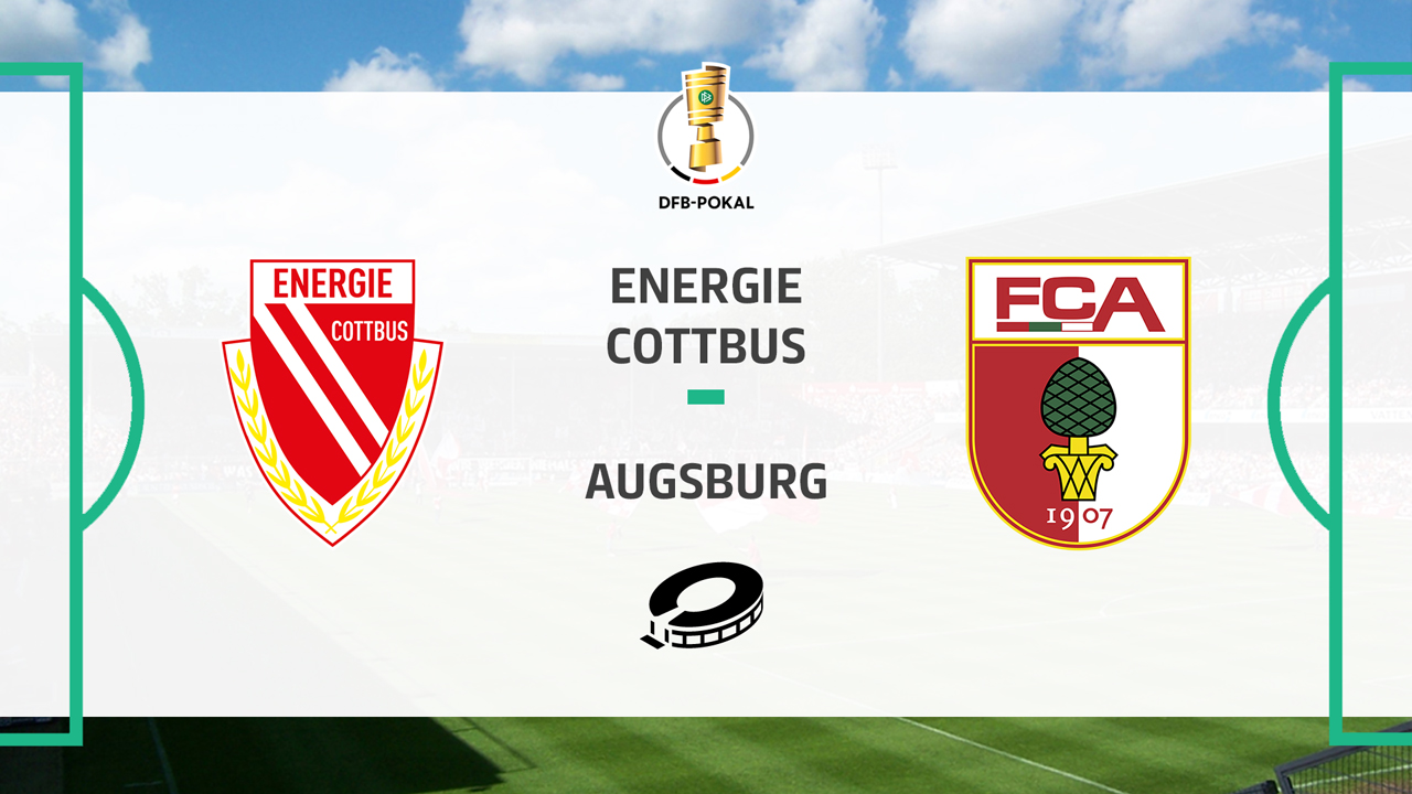 Energie Cottbus vs Augsburg poster
